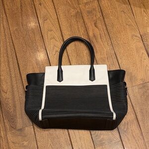 Reed Krakoff Black and White Structured Handbag